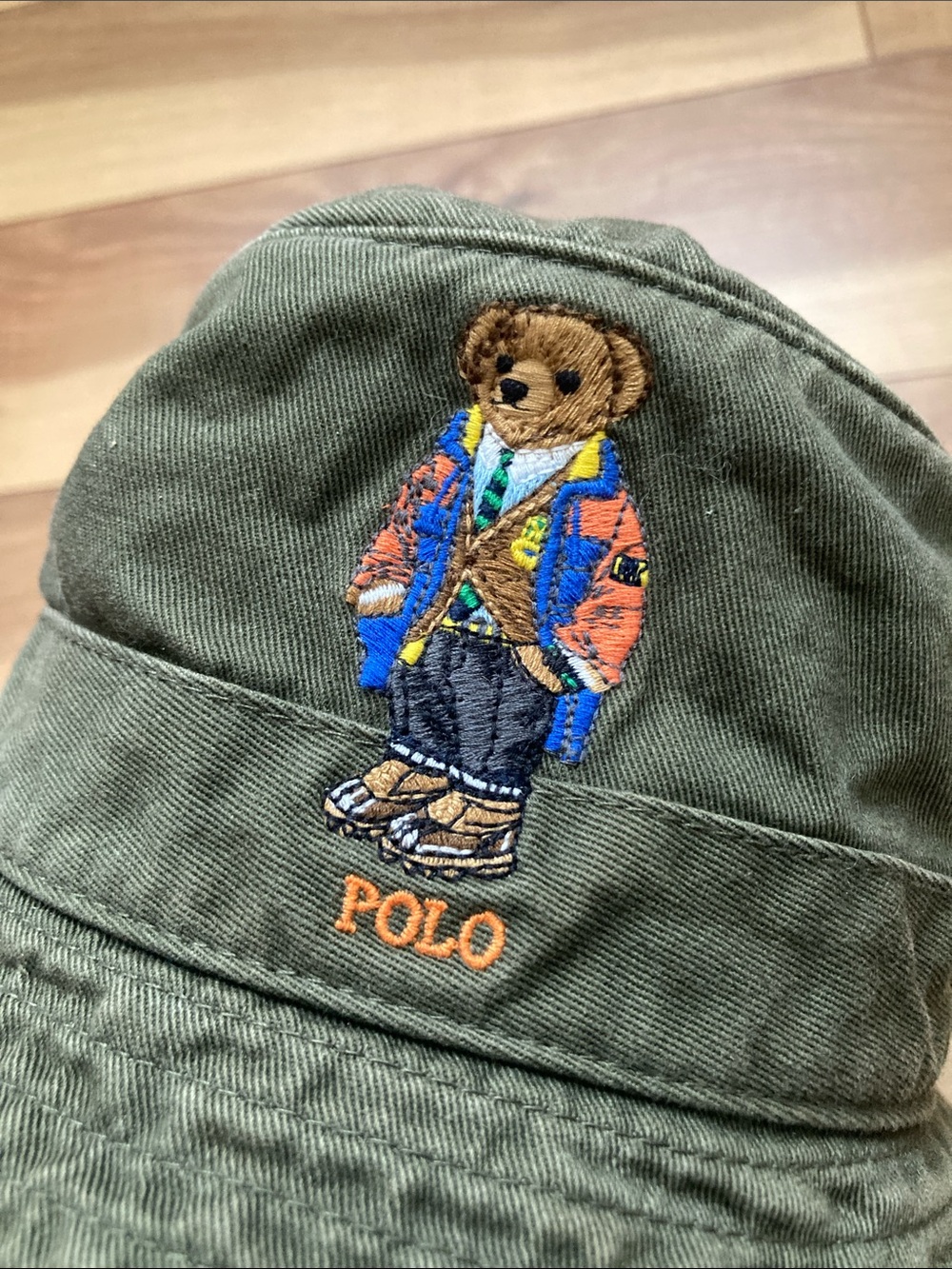 Polo Kids Polo Bear Chino Bucket Hat - Picture 7 of 7
